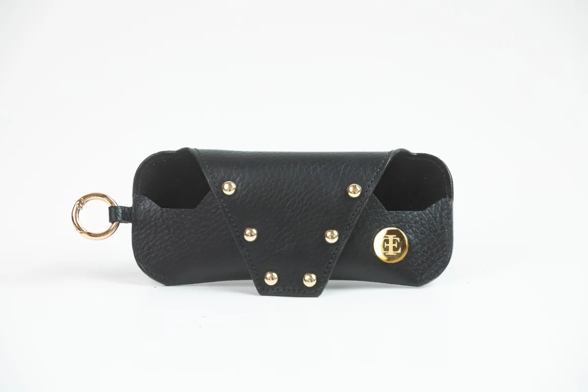 Sunglasses case - Black Small Leather Goods sold by Folklore Shop