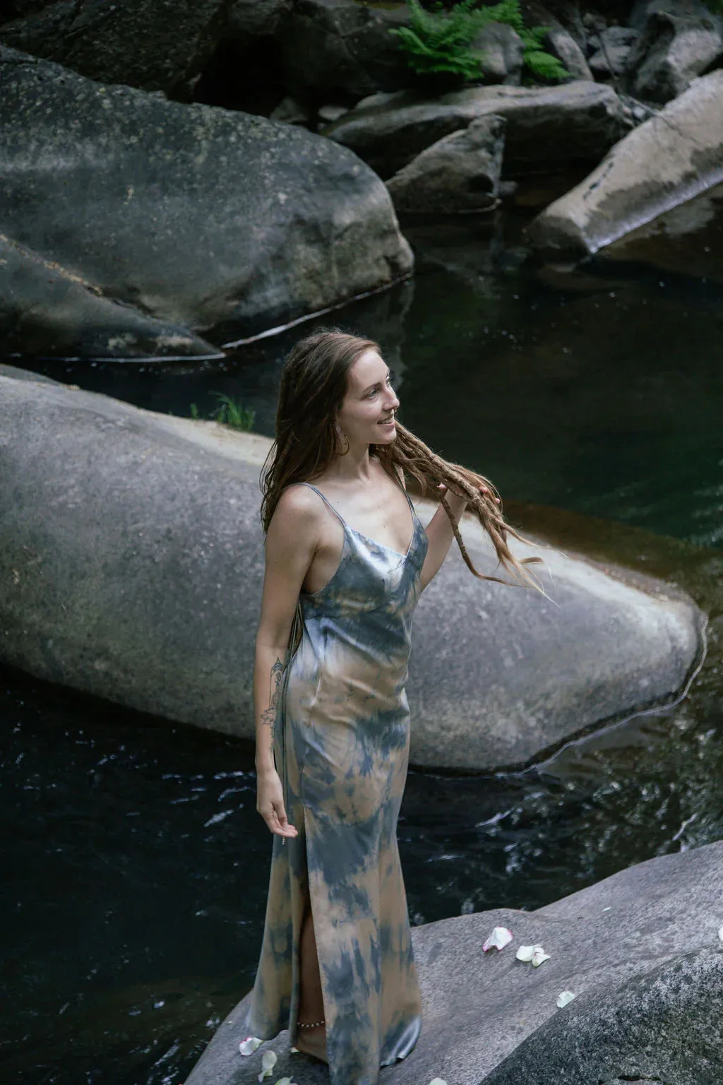 NOVA slip dress sold by Folklore Shop