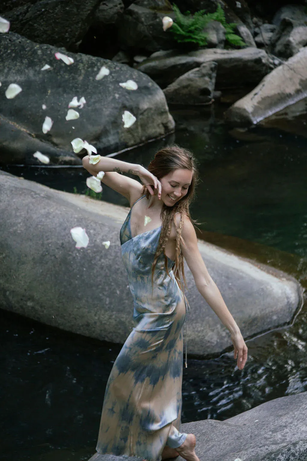 NOVA slip dress sold by Folklore Shop product image thumbnail 4