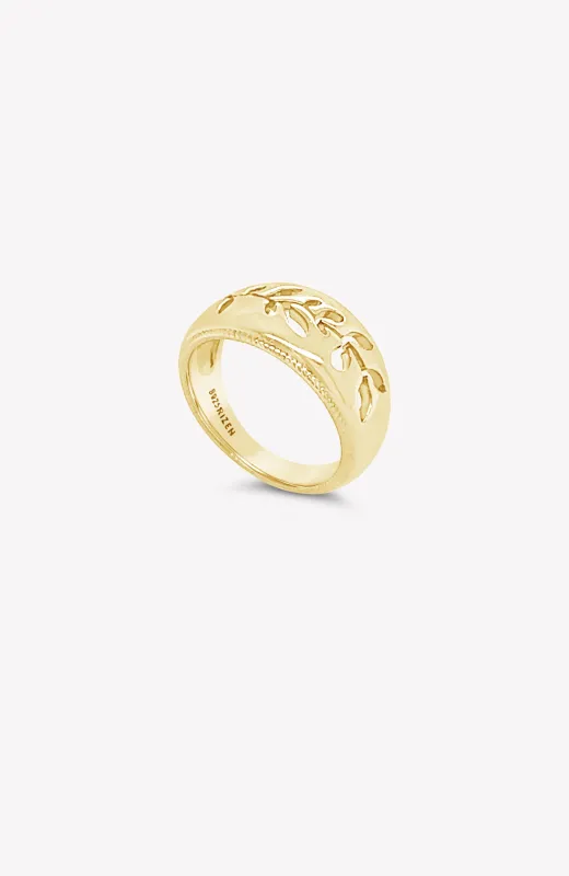 Olive Branch Ring sold by Folklore Shop