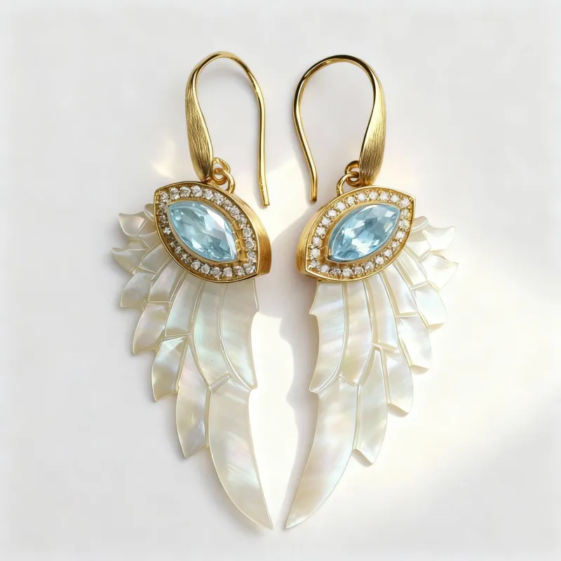 Aurora Earrings ( Petite, Gold) sold by Folklore Shop