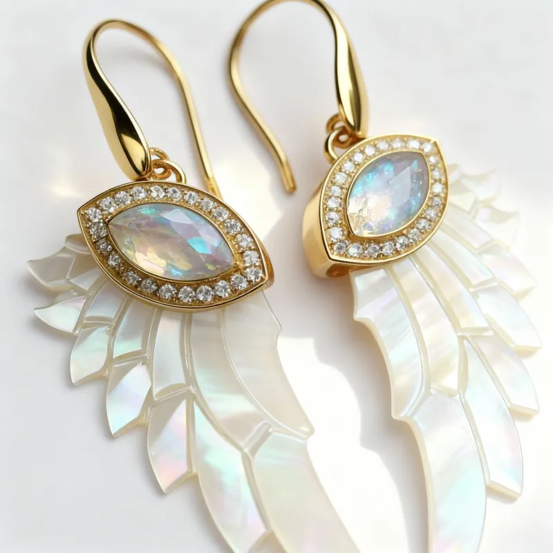 Etheria Earrings ( Petite, Gold) sold by Folklore Shop