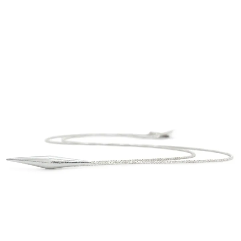 CÓNICA Axis Silver Pendant Necklace sold by Folklore Shop