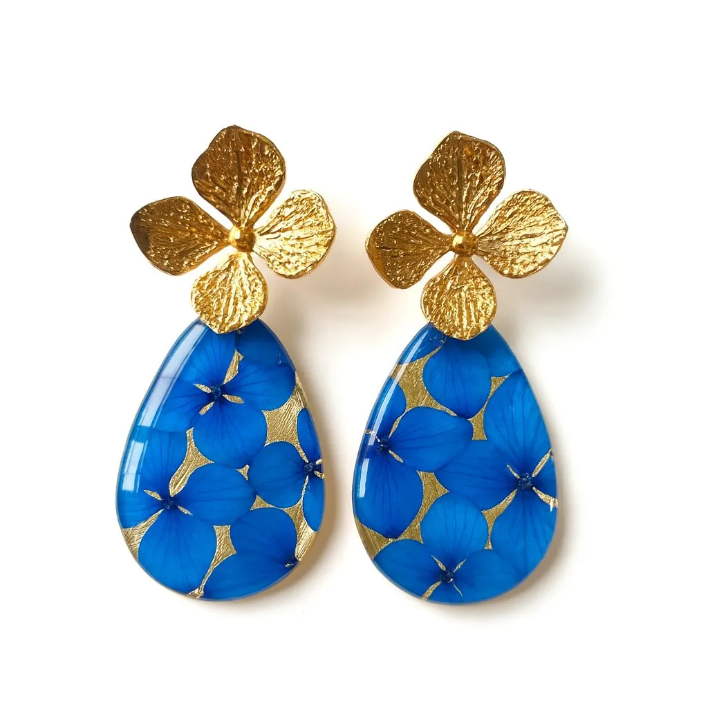 Golden Bloom Drops - L sold by Folklore Shop product image thumbnail 3