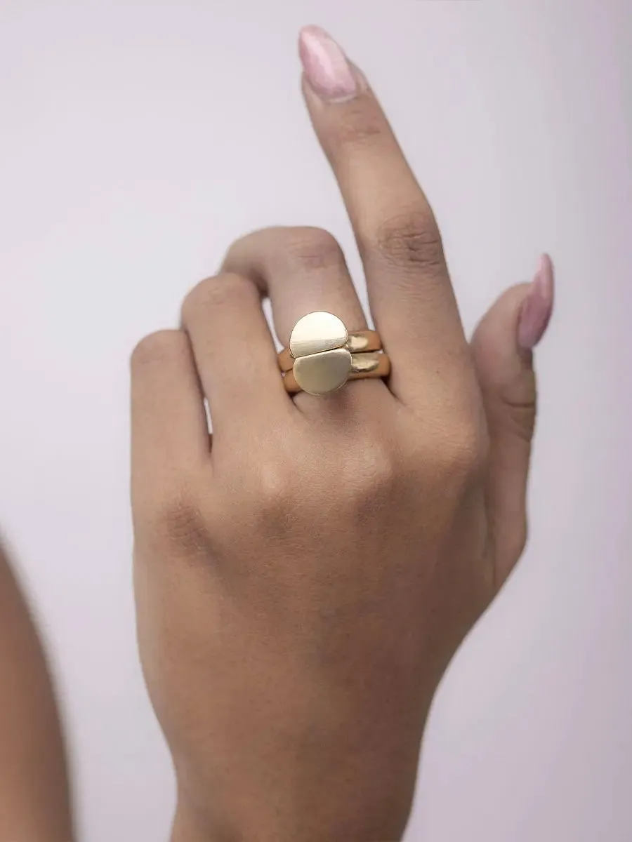 Zetu Brass Ring sold by Folklore Shop product image thumbnail 3