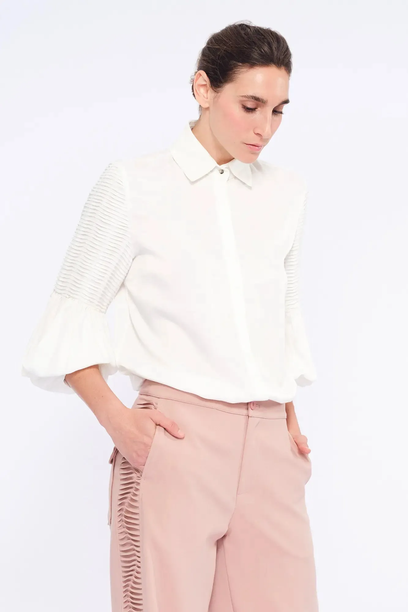 Tilsa Balloon Sleeve Blouse sold by Folklore Shop product image thumbnail 2