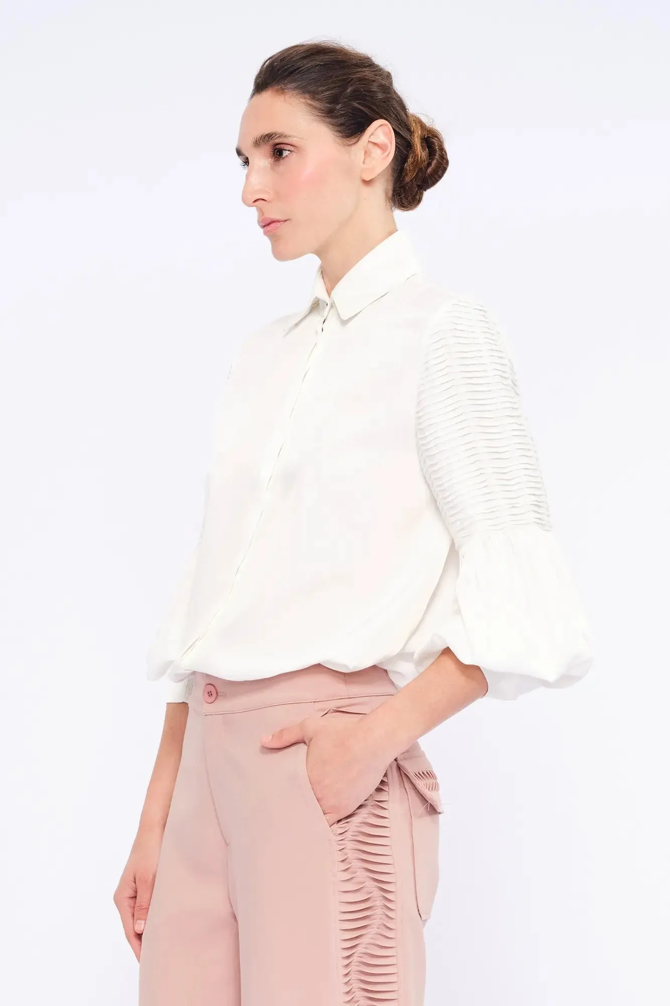 Tilsa Balloon Sleeve Blouse sold by Folklore Shop product image thumbnail 4