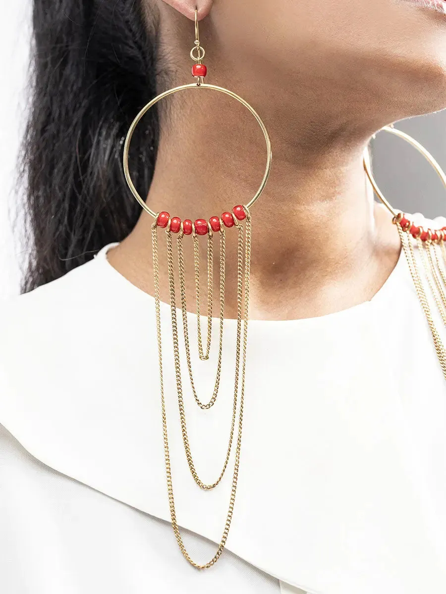 Msia Earrings sold by Folklore Shop product image thumbnail 2