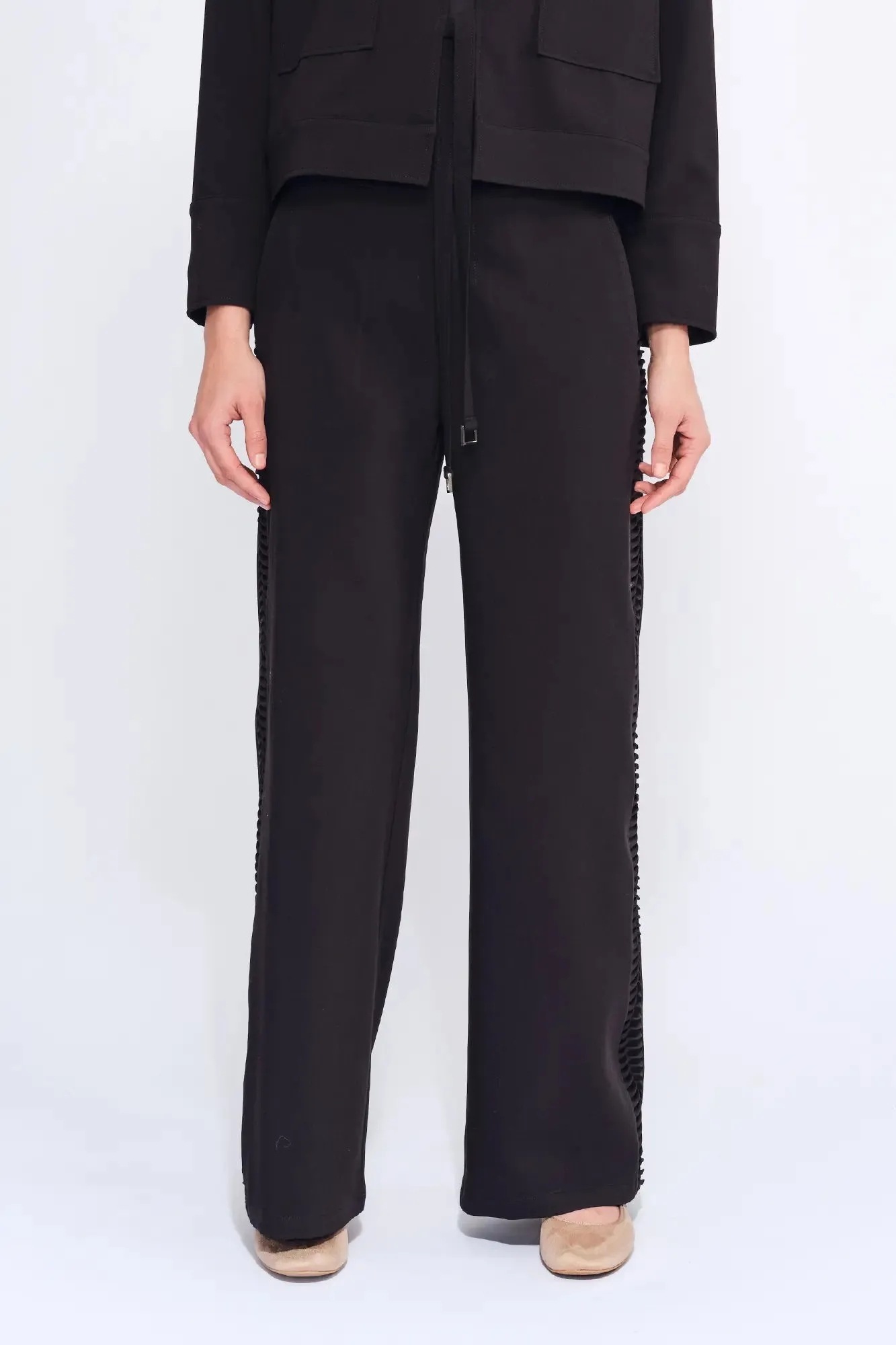 Parker Straight-Leg Trouser | Black sold by Folklore Shop product image thumbnail 2