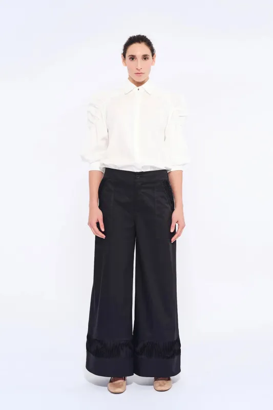 Bimba Puff Sleeve Blouse | White sold by Folklore Shop