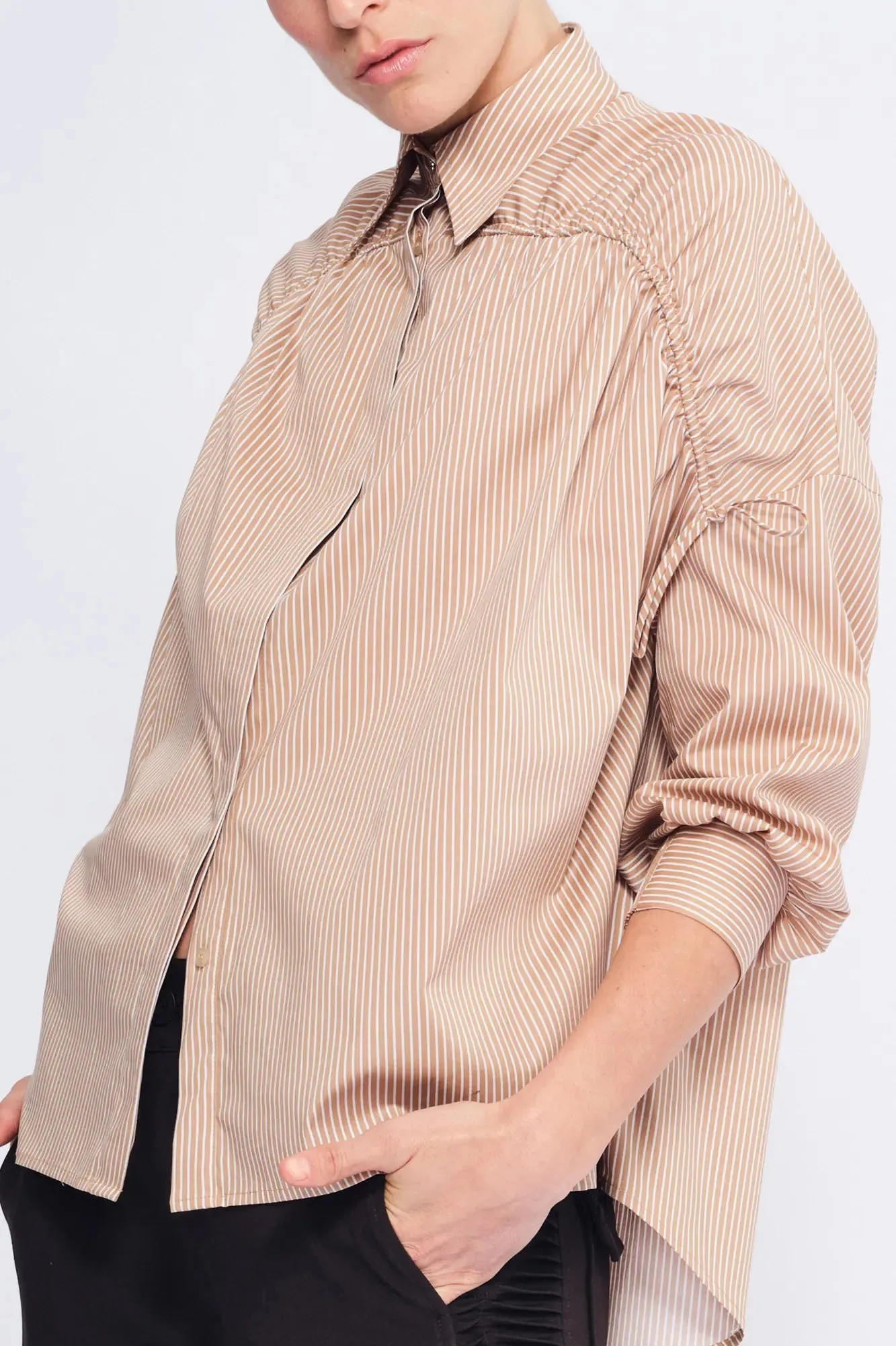 Star Ruched Shoulder Shirt sold by Folklore Shop product image thumbnail 4