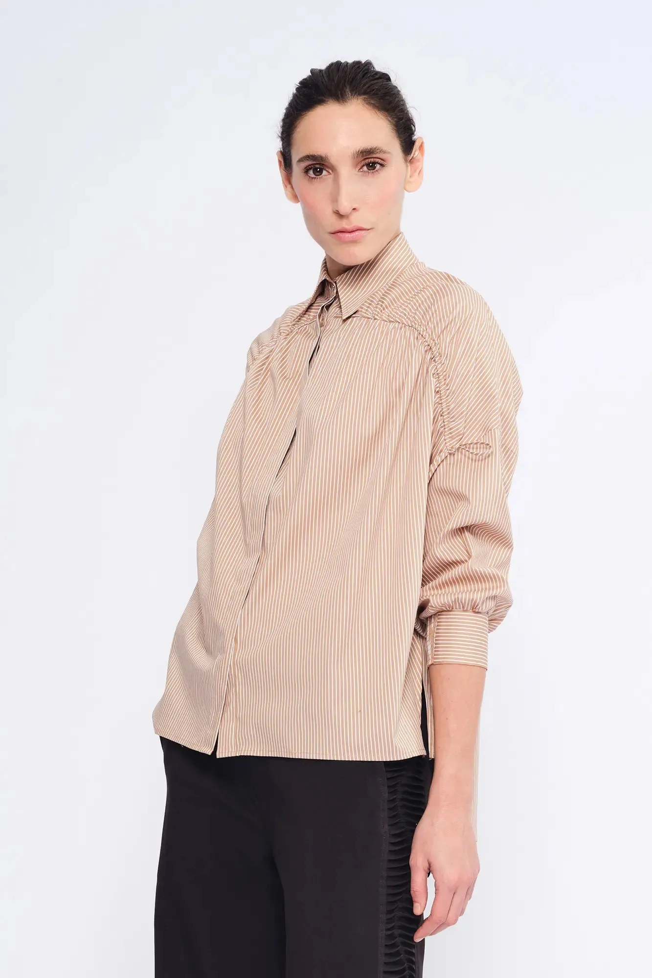 Star Ruched Shoulder Shirt sold by Folklore Shop product image thumbnail 2