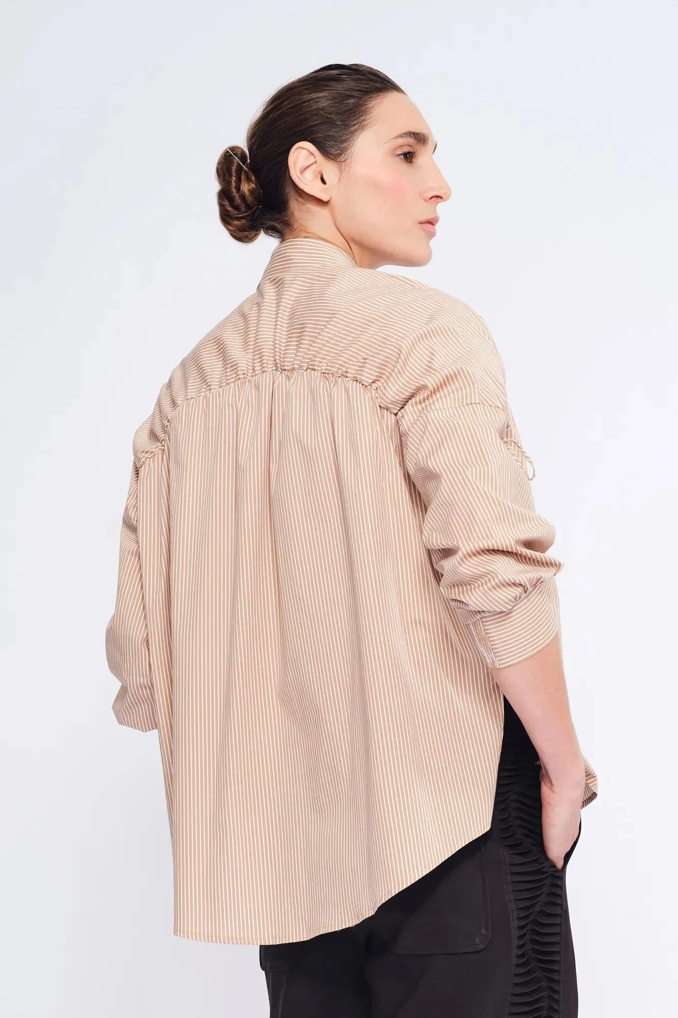 Star Ruched Shoulder Shirt sold by Folklore Shop product image thumbnail 3