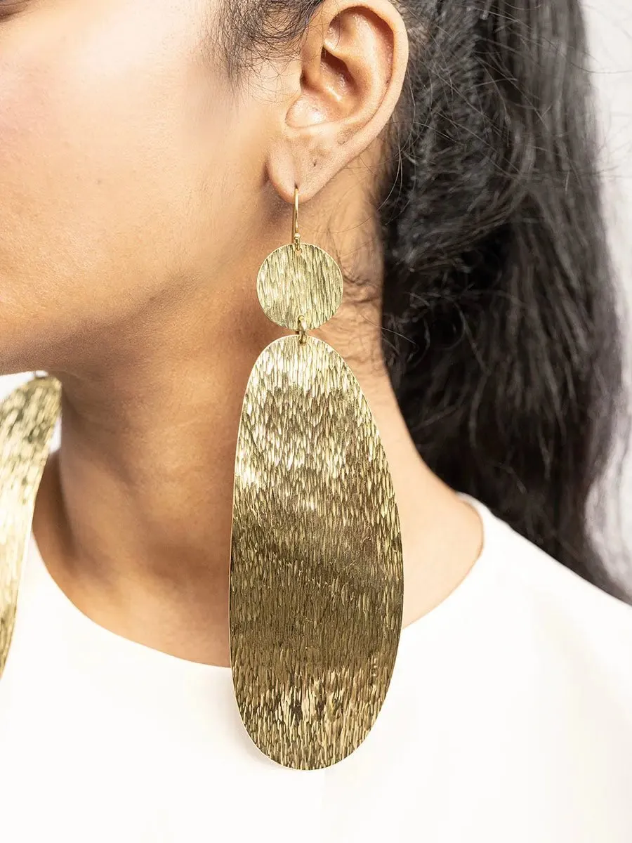 Manica Earrings Large sold by Folklore Shop product image thumbnail 2