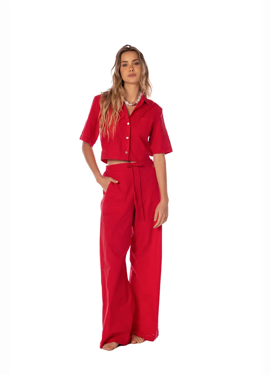 CRIMSON HEAT AYANA PANT 9519 sold by Folklore Shop product image thumbnail 3