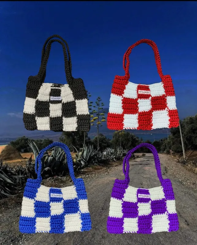 Checkered Bag sold by Folklore Shop