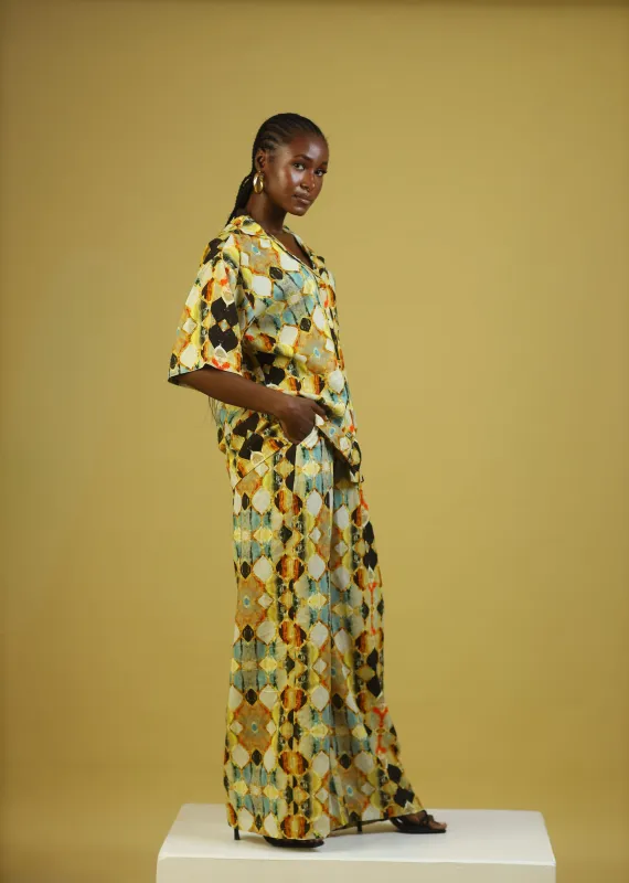 NEO LINEN PANT SET sold by Folklore Shop