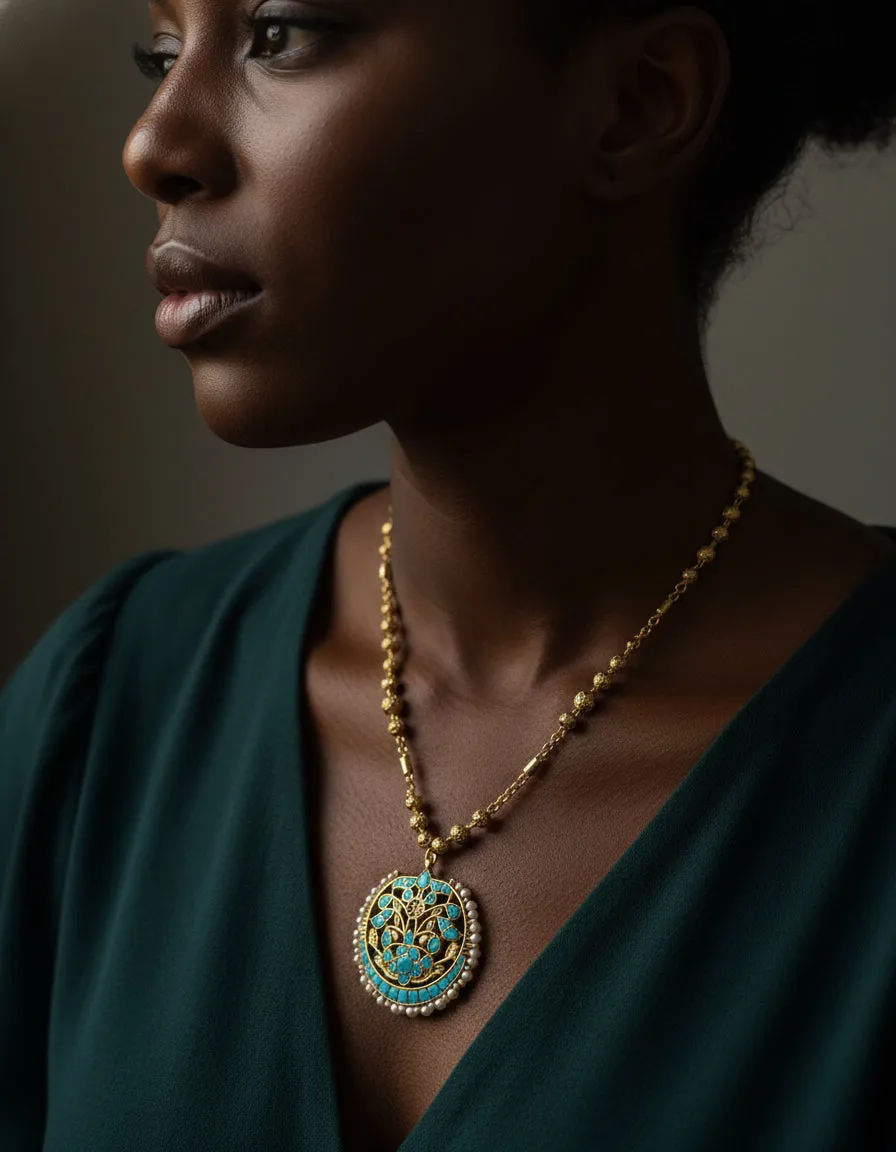 Phiroza pendant sold by Folklore Shop product image thumbnail 2