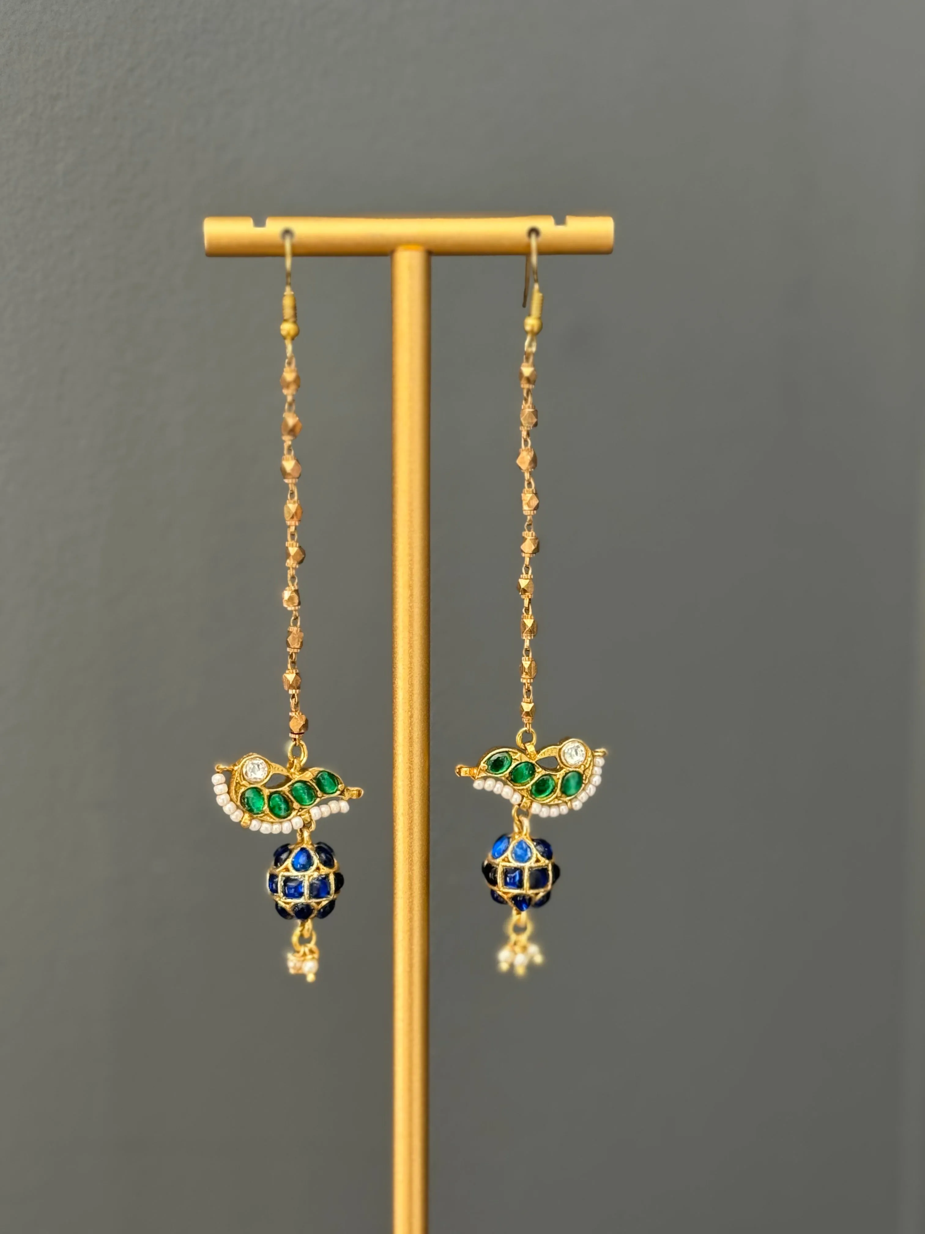 Udaan Bird Danglers sold by Folklore Shop product image thumbnail 2