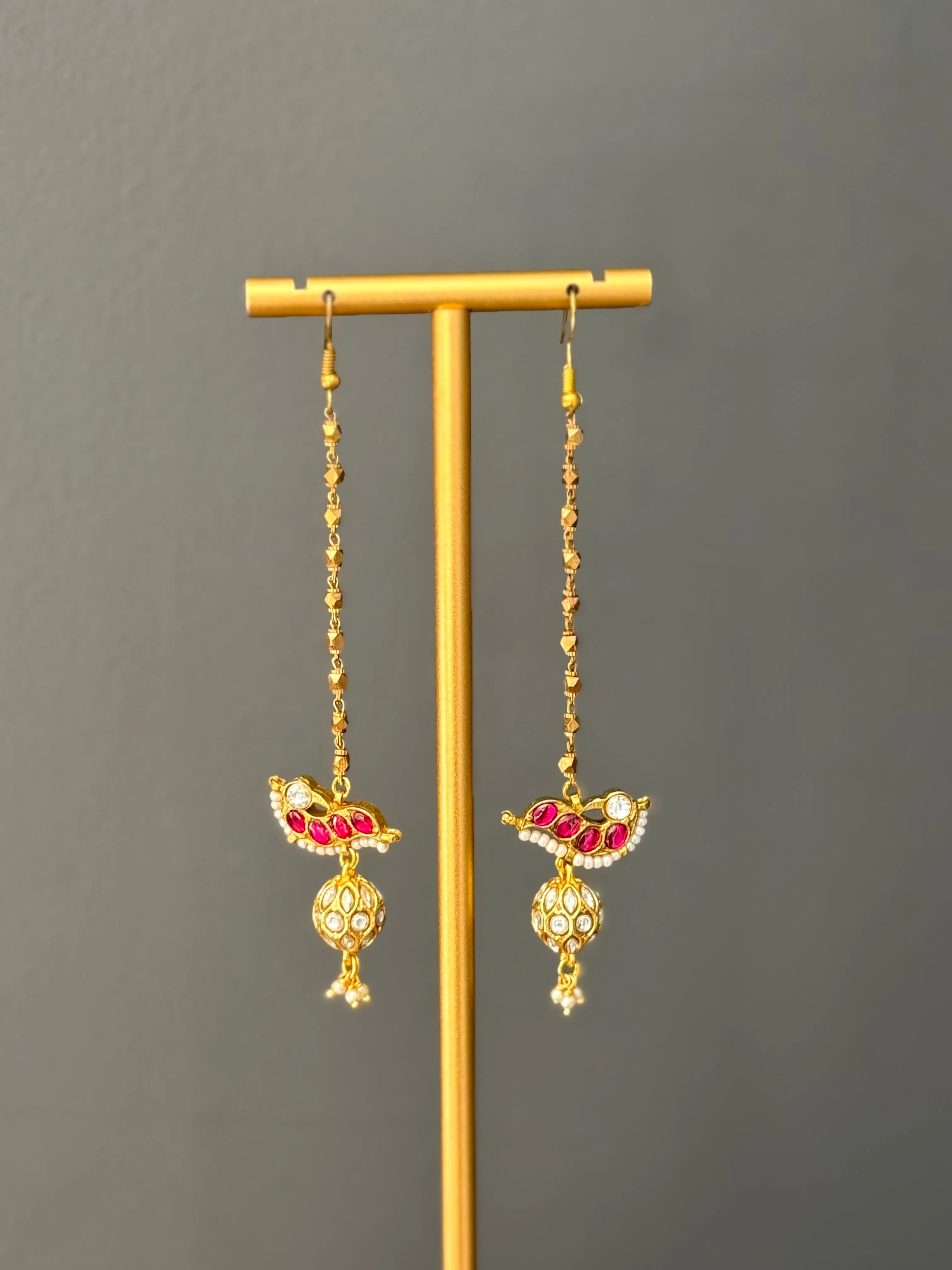 Udaan Bird Danglers sold by Folklore Shop product image thumbnail 4