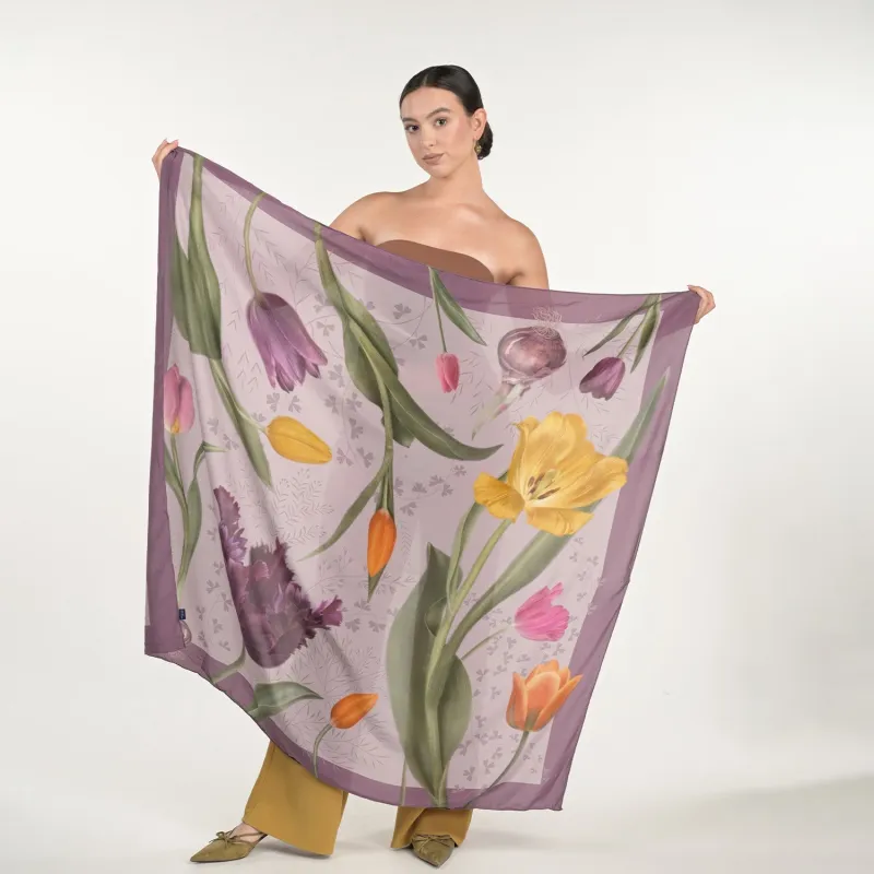 Tulip Scarf made by Folklore Shop