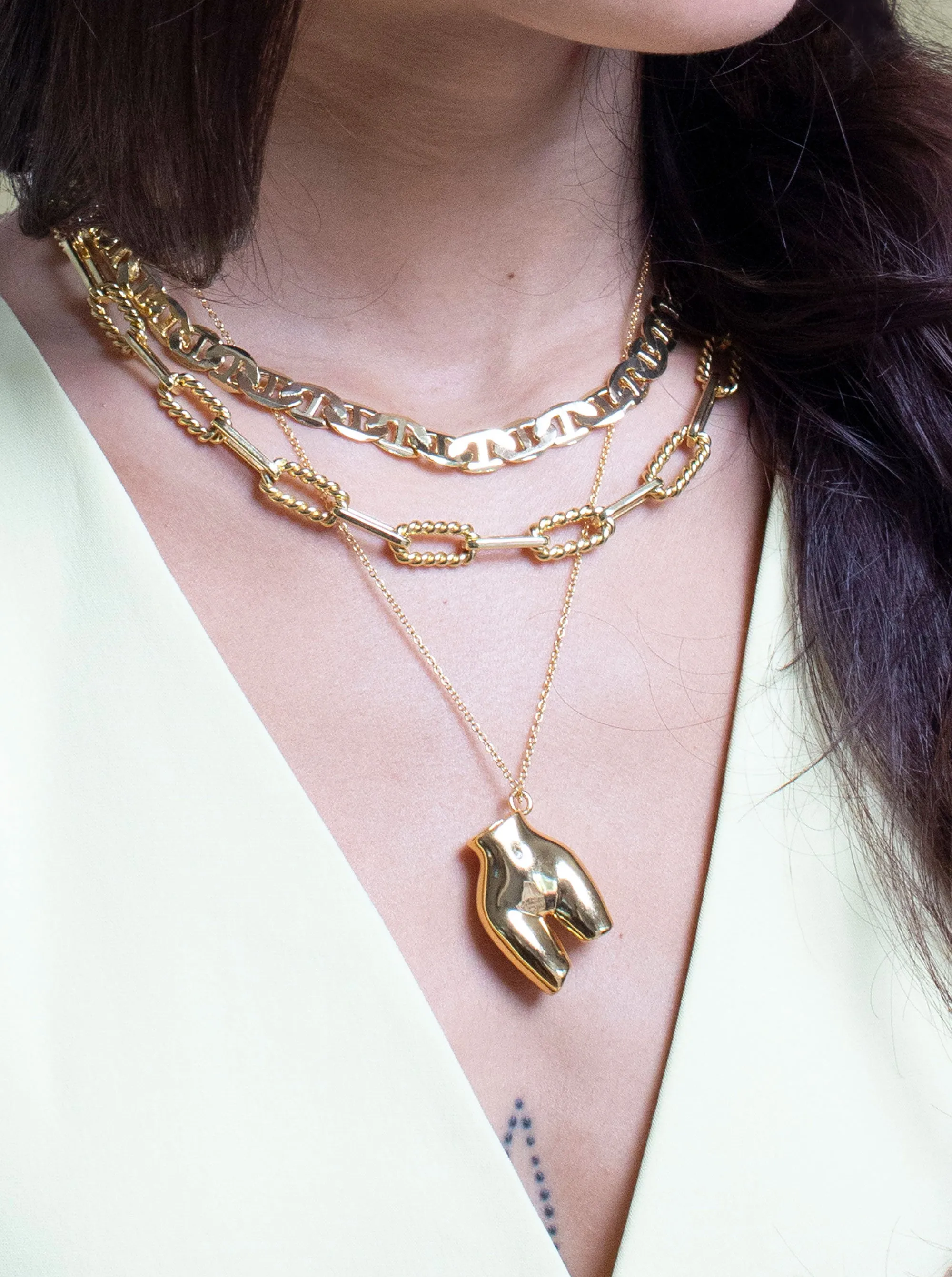 Female Body Pendant Necklace sold by Folklore Shop product image thumbnail 2