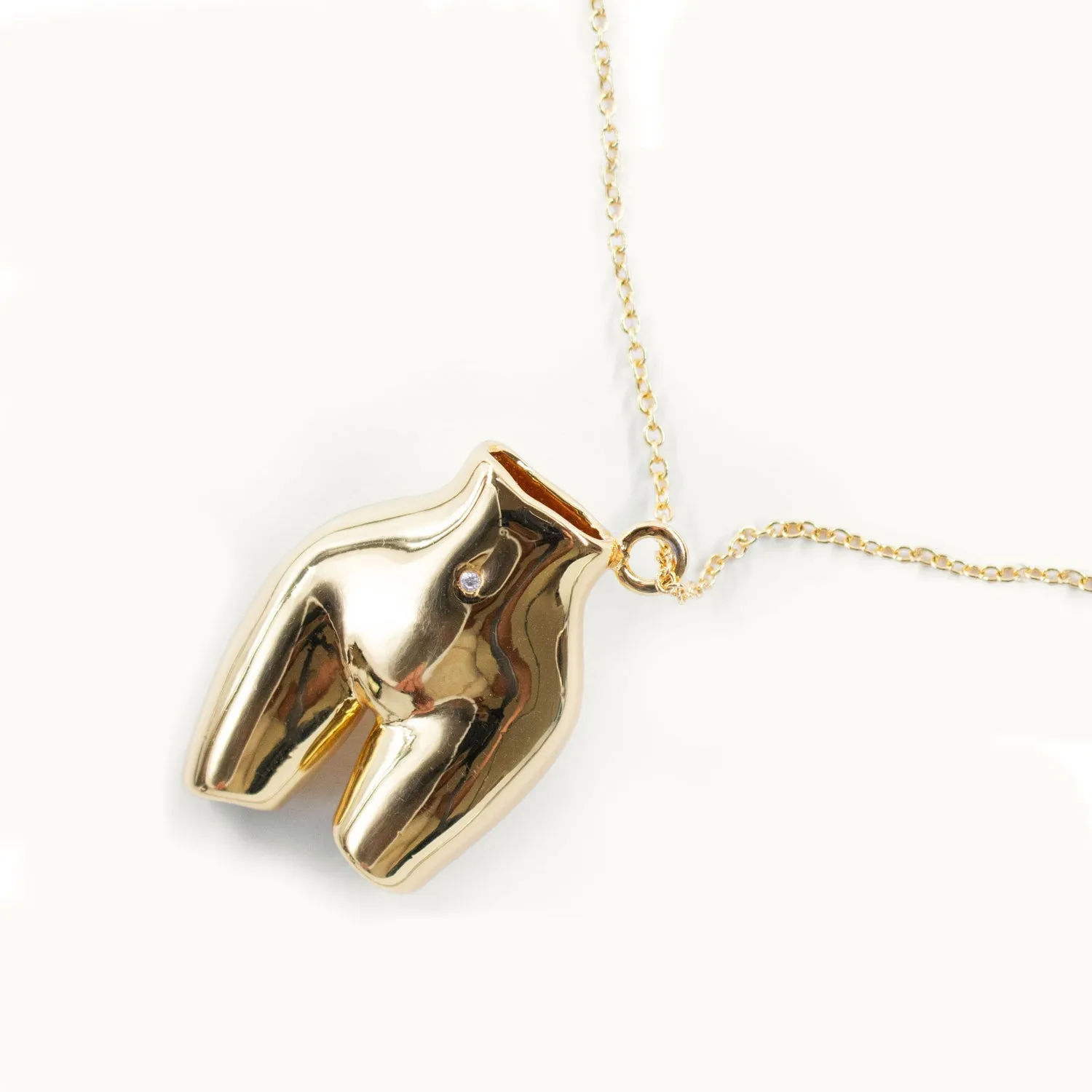 Female Body Pendant Necklace sold by Folklore Shop