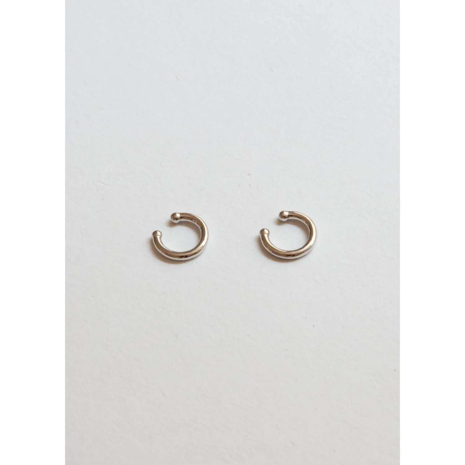 Simple Silver Ear Cuff sold by Folklore Shop product image thumbnail 4