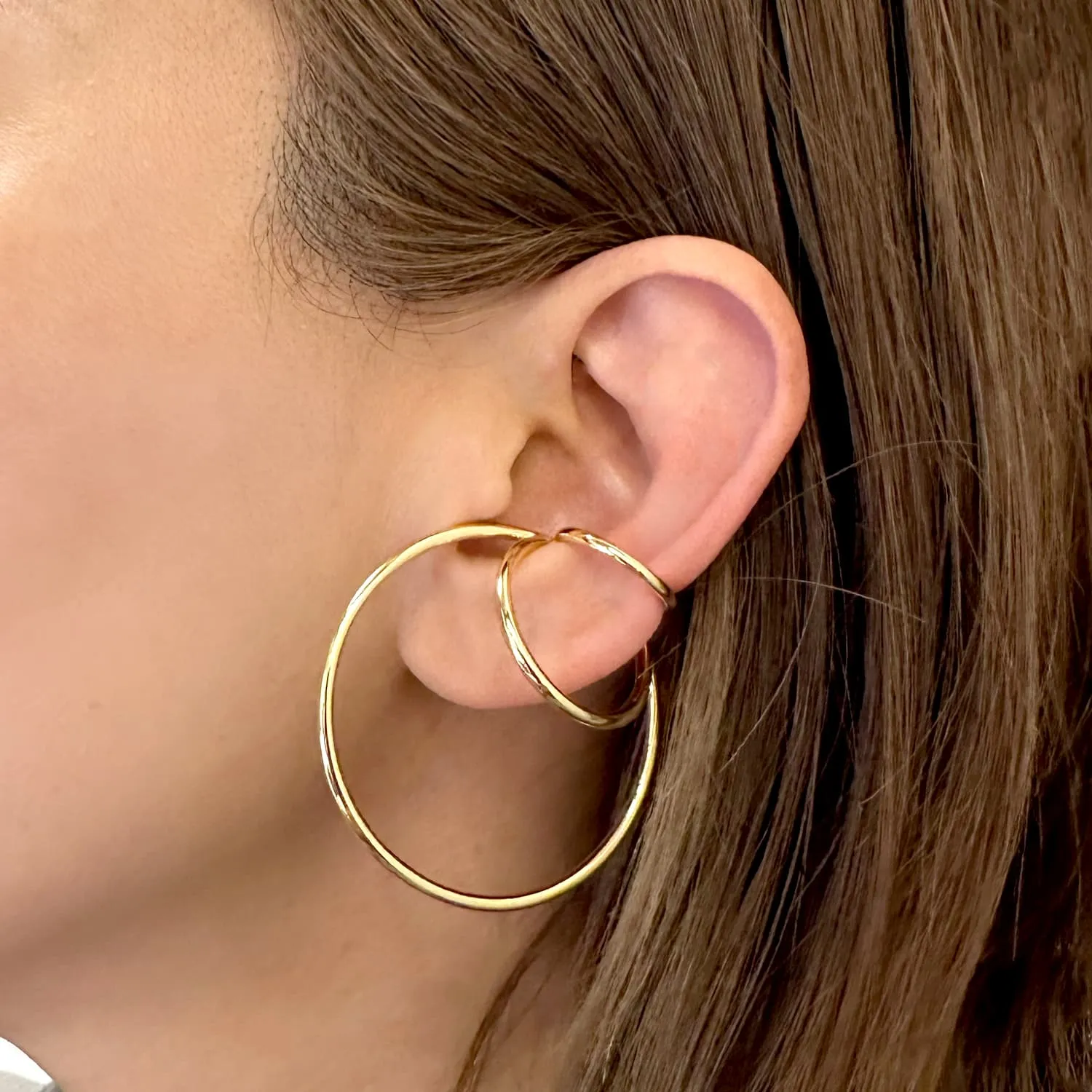 Modern Dome Ear Cuff sold by Folklore Shop product image thumbnail 2