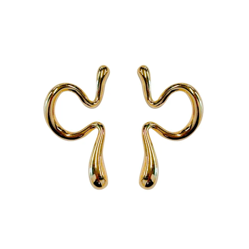 Gold Ear Cuff Mini Luxe made by Folklore Shop