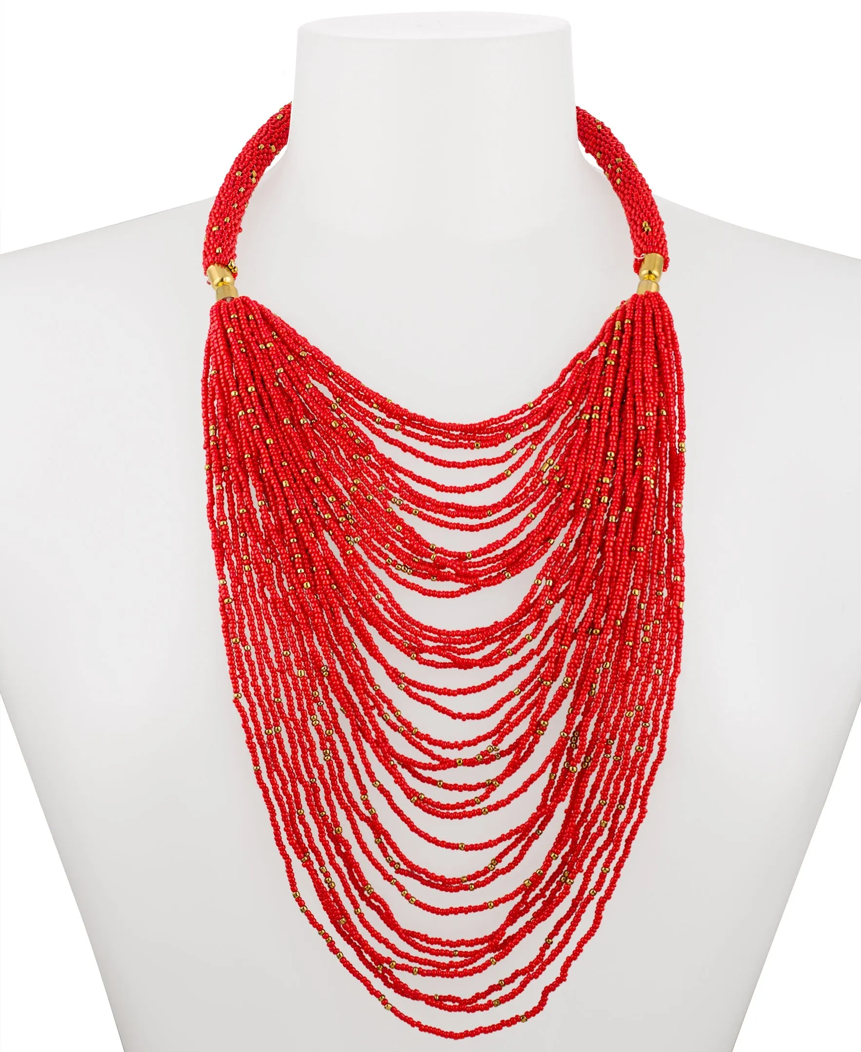 Kanana Beaded Necklace sold by Folklore Shop product image thumbnail 3