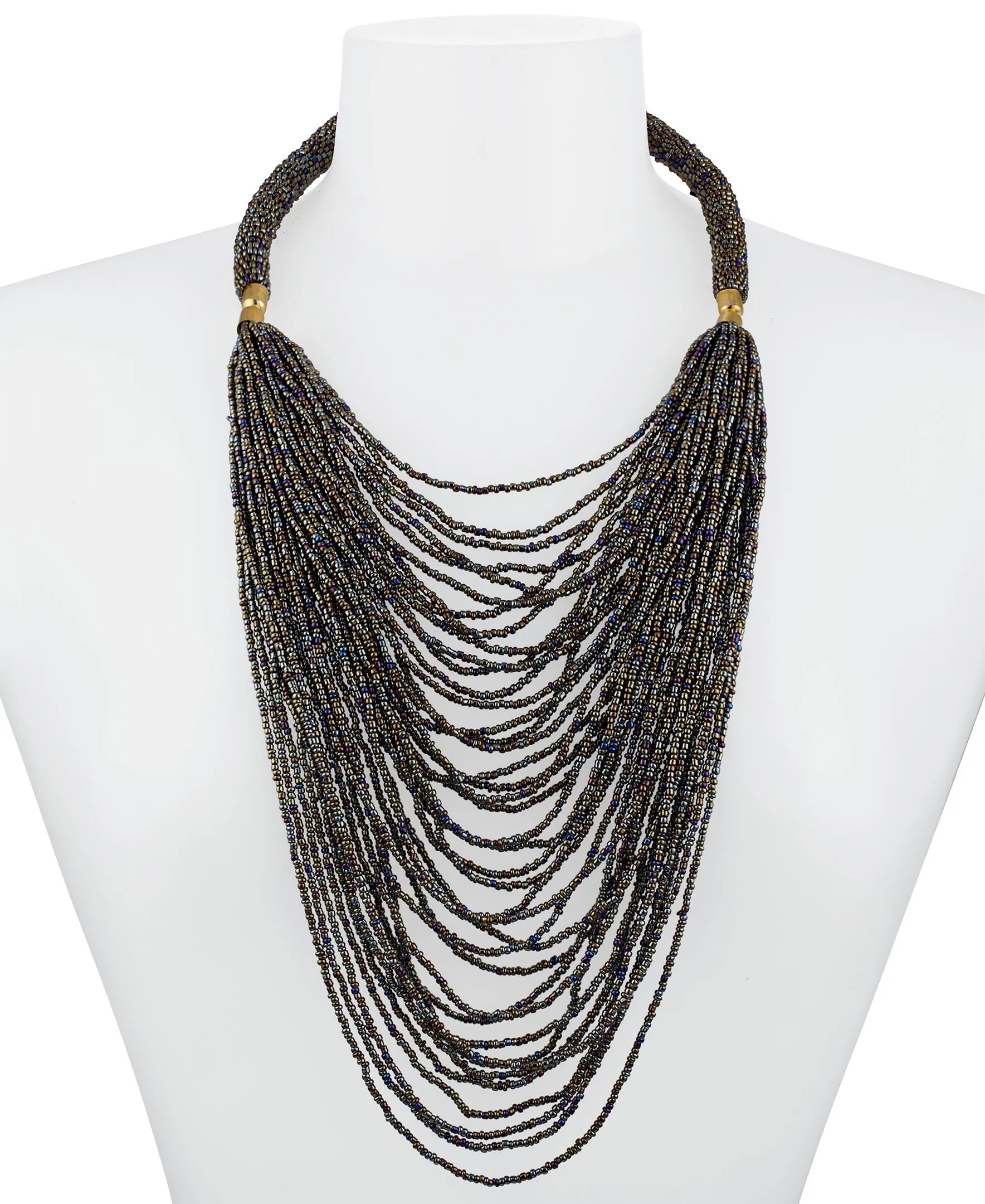 Kanana Beaded Necklace sold by Folklore Shop product image thumbnail 5