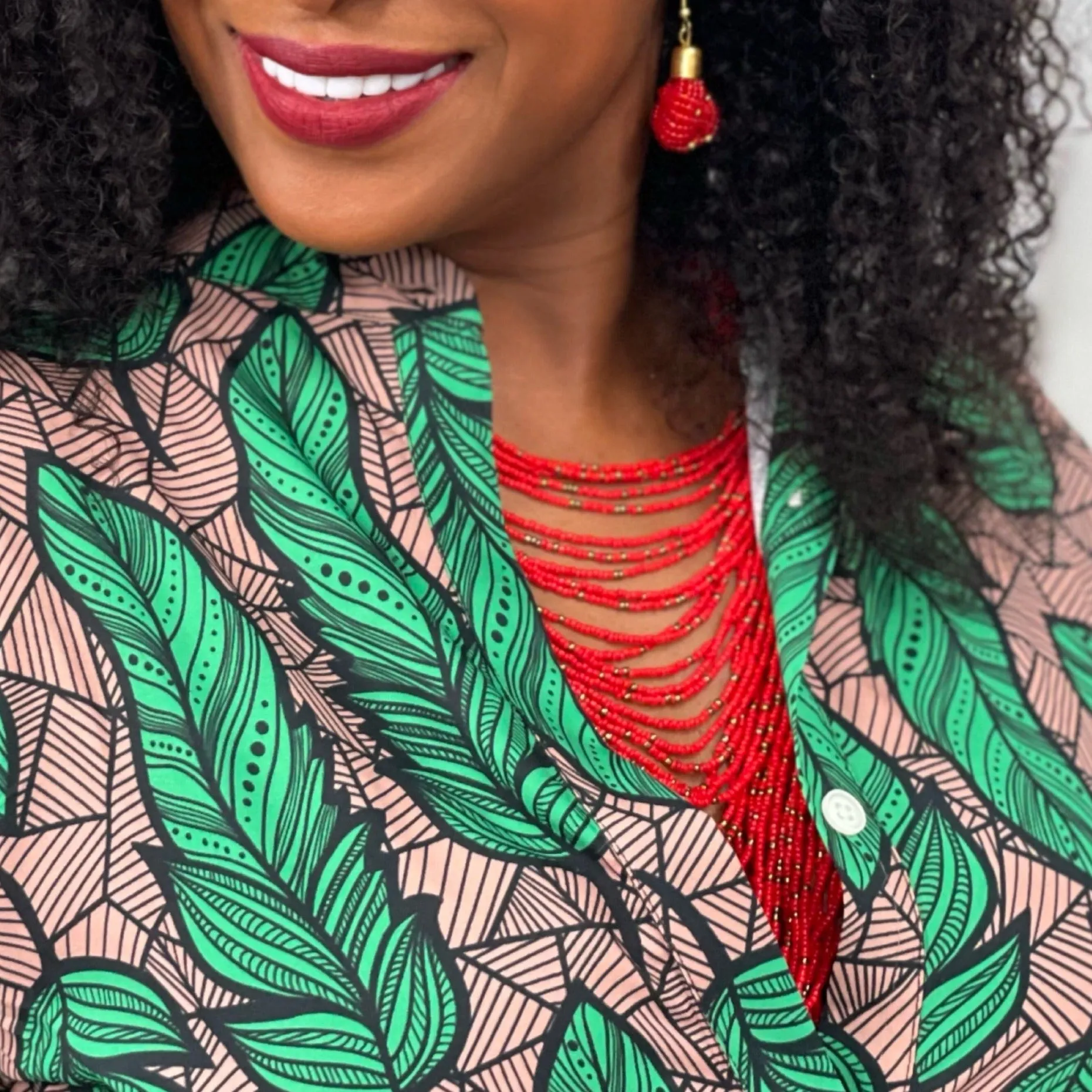 Kanana Beaded Necklace sold by Folklore Shop product image thumbnail 2