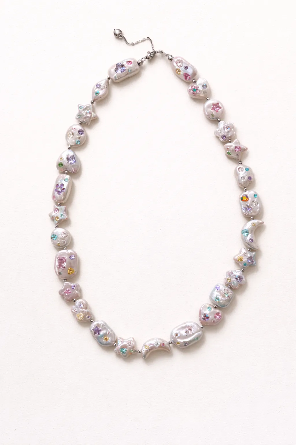 The Celestial Garden Pearl Necklace sold by Folklore Shop