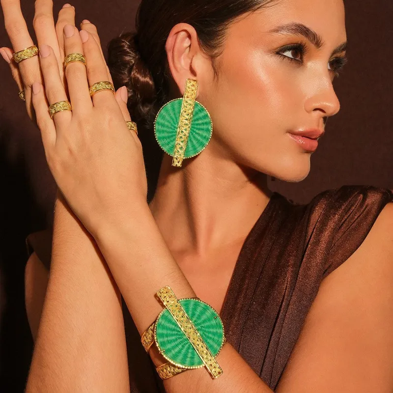 FARAONA IRACA EARRINGS sold by Folklore Shop