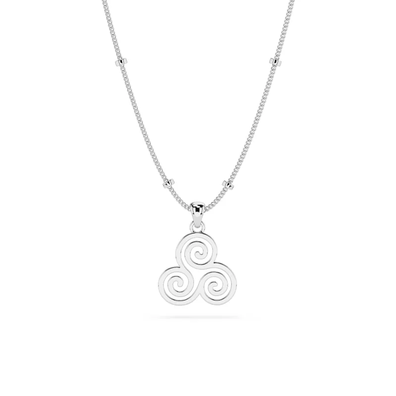 TRINITY FLOW - Sterling Silver made by Folklore Shop