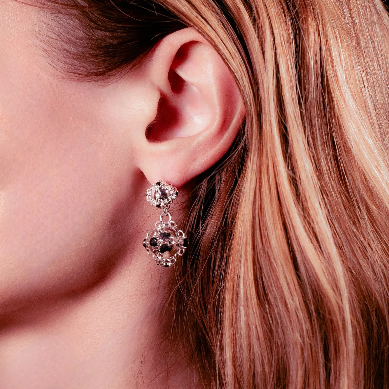 Double Sphere Earring sold by Folklore Shop product image thumbnail 3