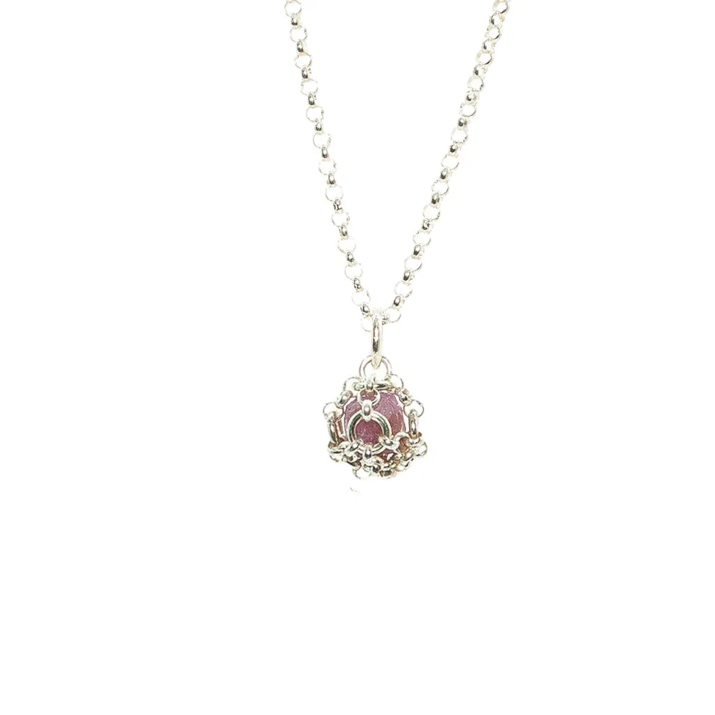 Ruby Gemstone Pendant sold by Folklore Shop product image thumbnail 4