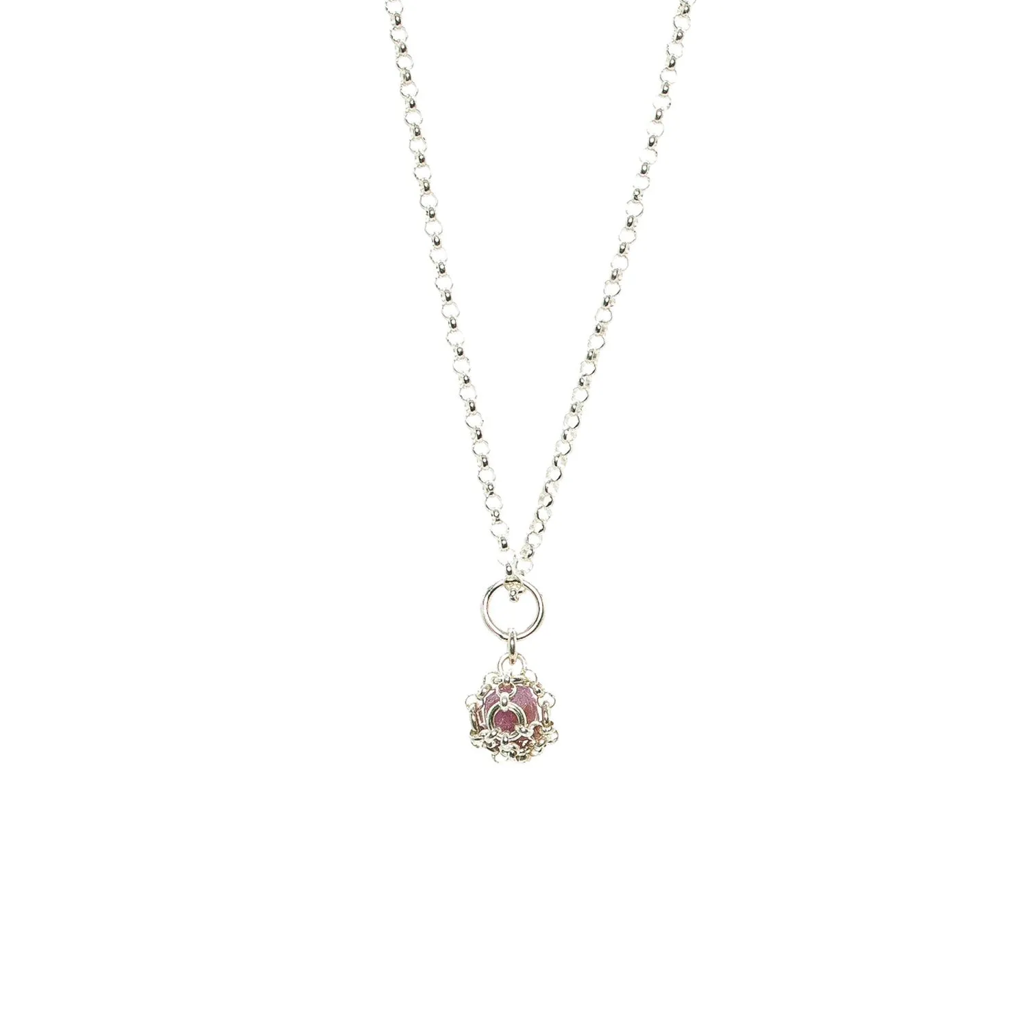 Ruby Gemstone Pendant sold by Folklore Shop