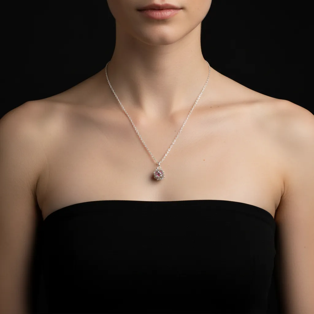 Ruby Gemstone Pendant sold by Folklore Shop product image thumbnail 2