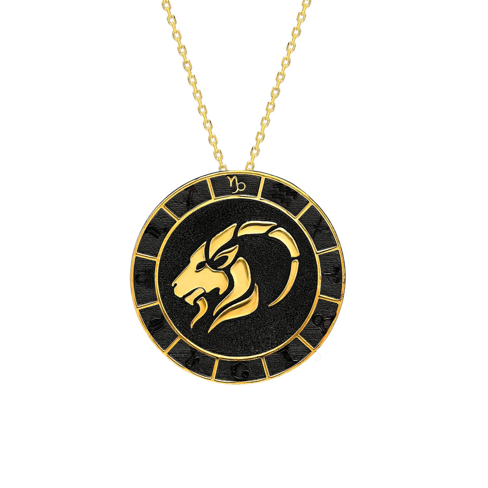 Capricorn Zodiac Necklace sold by Folklore Shop