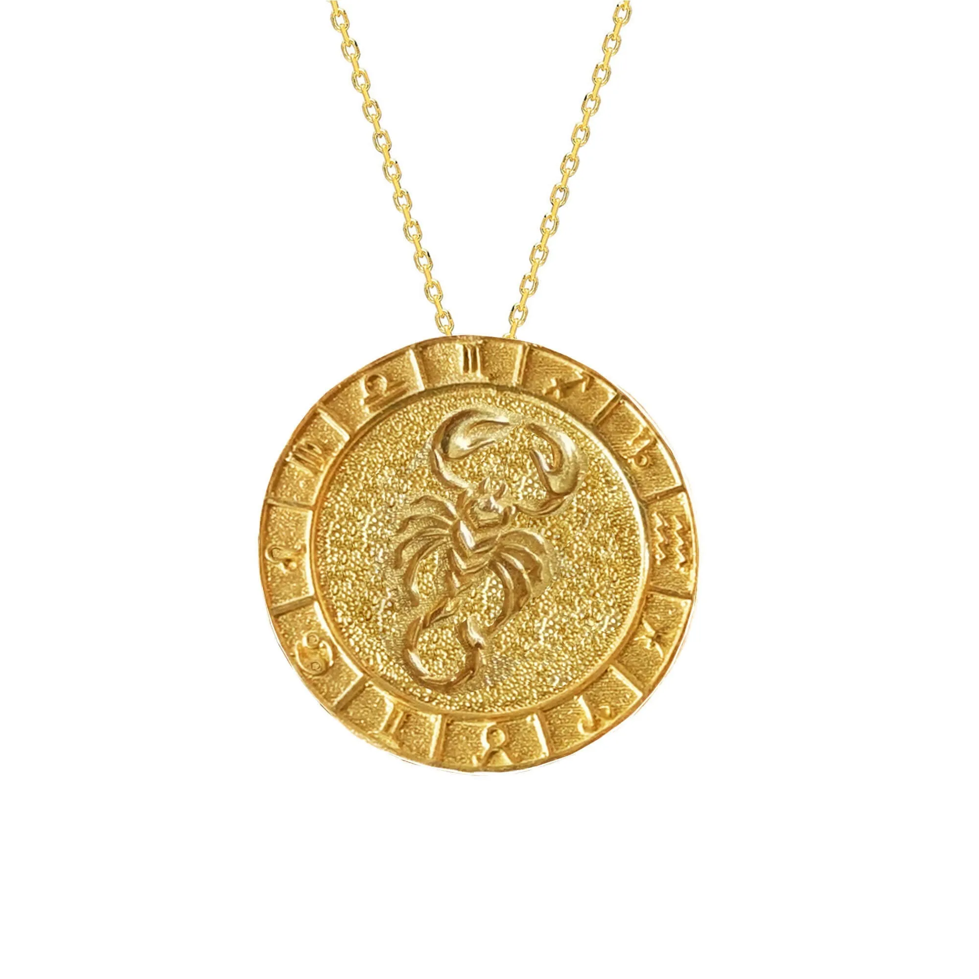 Scorpio Zodiac Necklace sold by Folklore Shop product image thumbnail 2