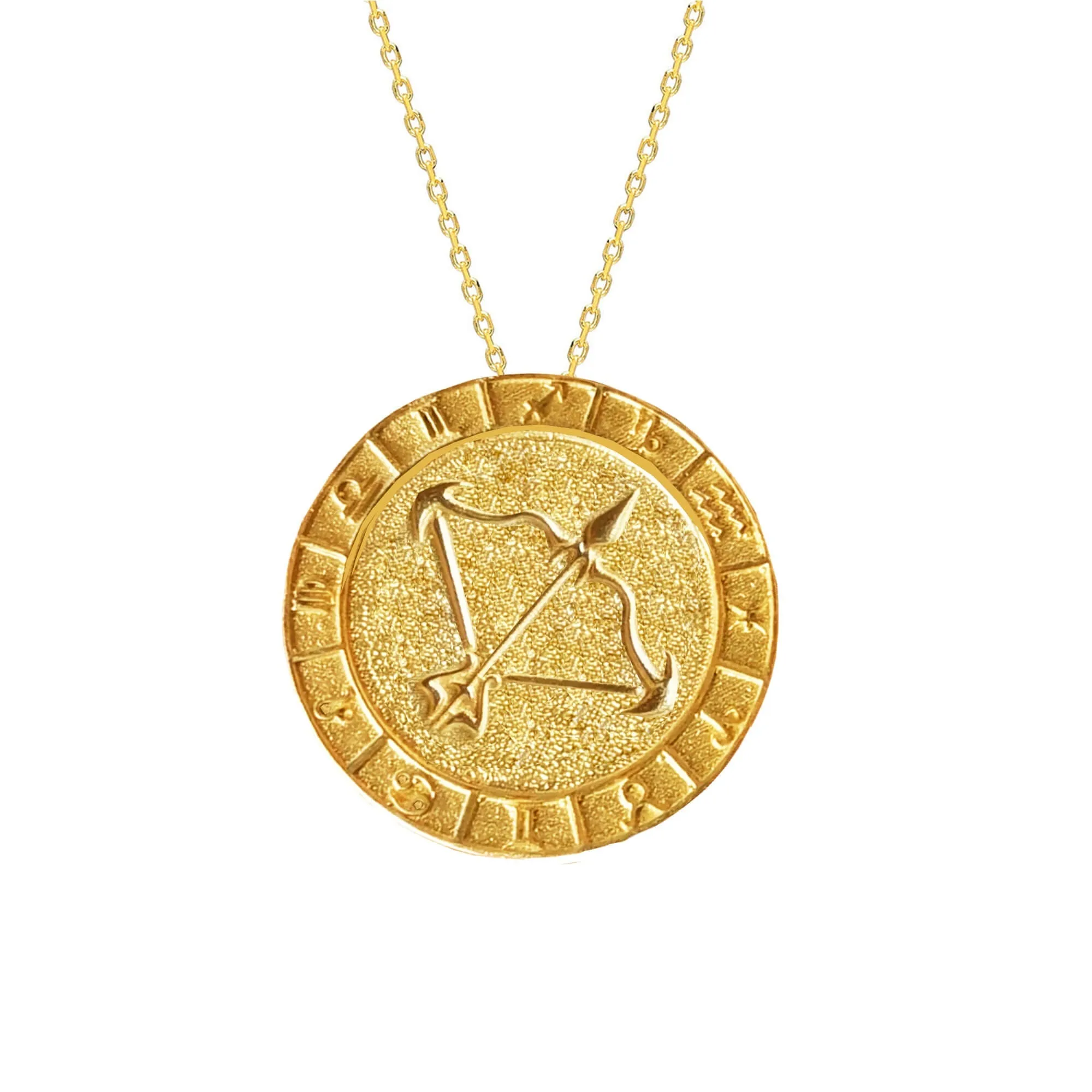Sagittarius Zodiac Necklace sold by Folklore Shop product image thumbnail 2