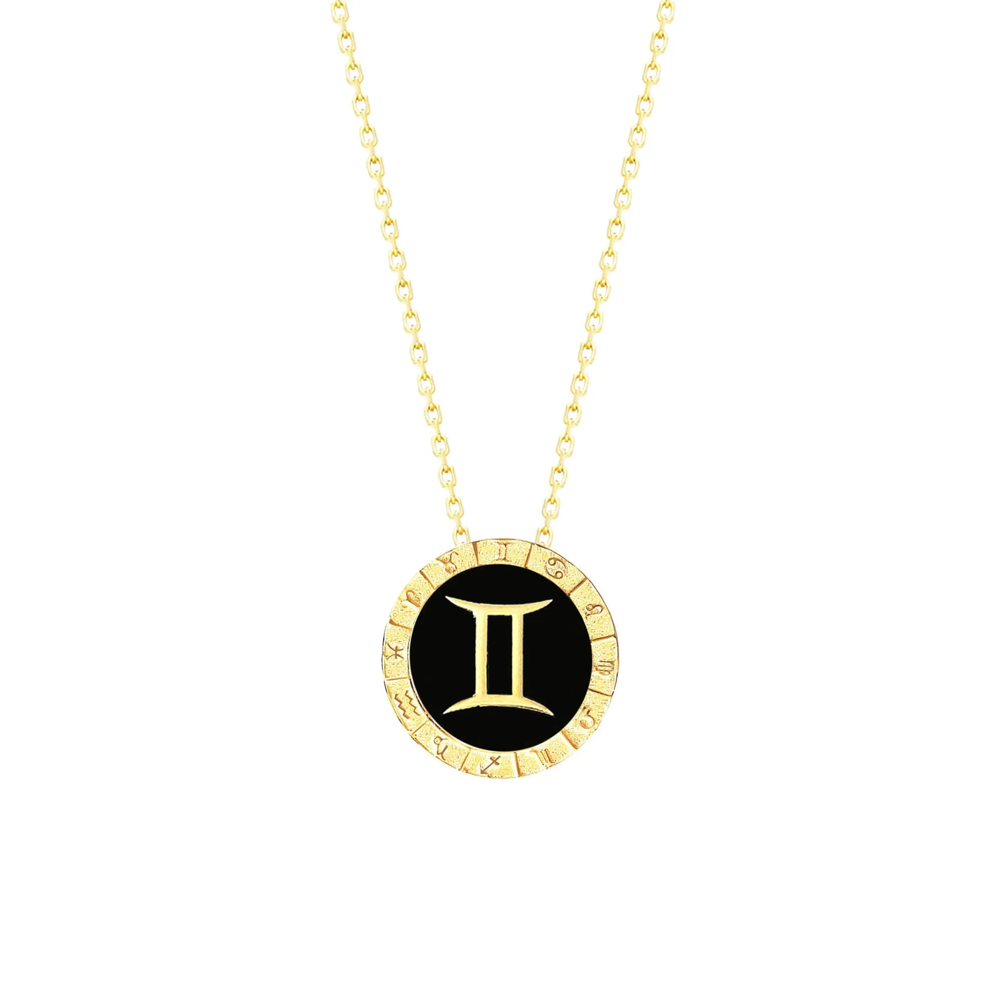 Gemini Horoscope Necklace sold by Folklore Shop