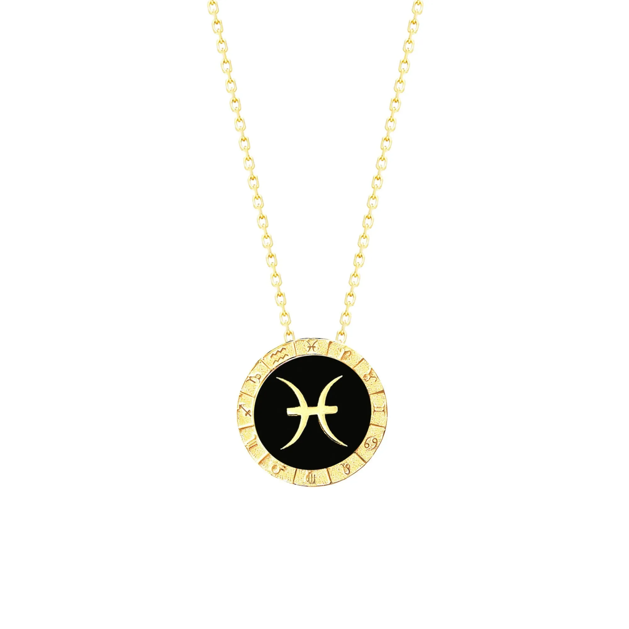 Pisces Horoscope Necklace sold by Folklore Shop