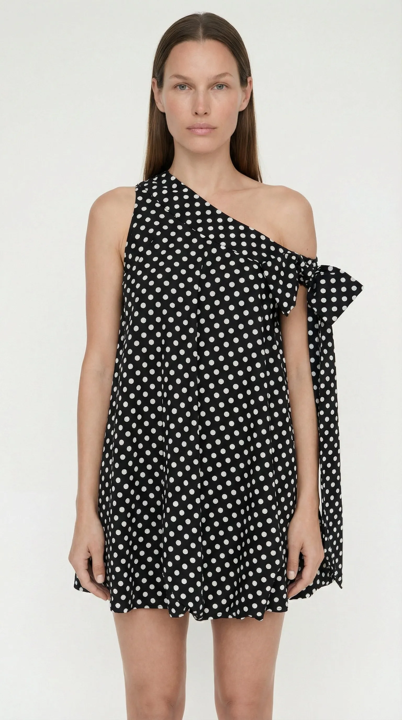 Bow Bubble Polka Dot Dress sold by Folklore Shop