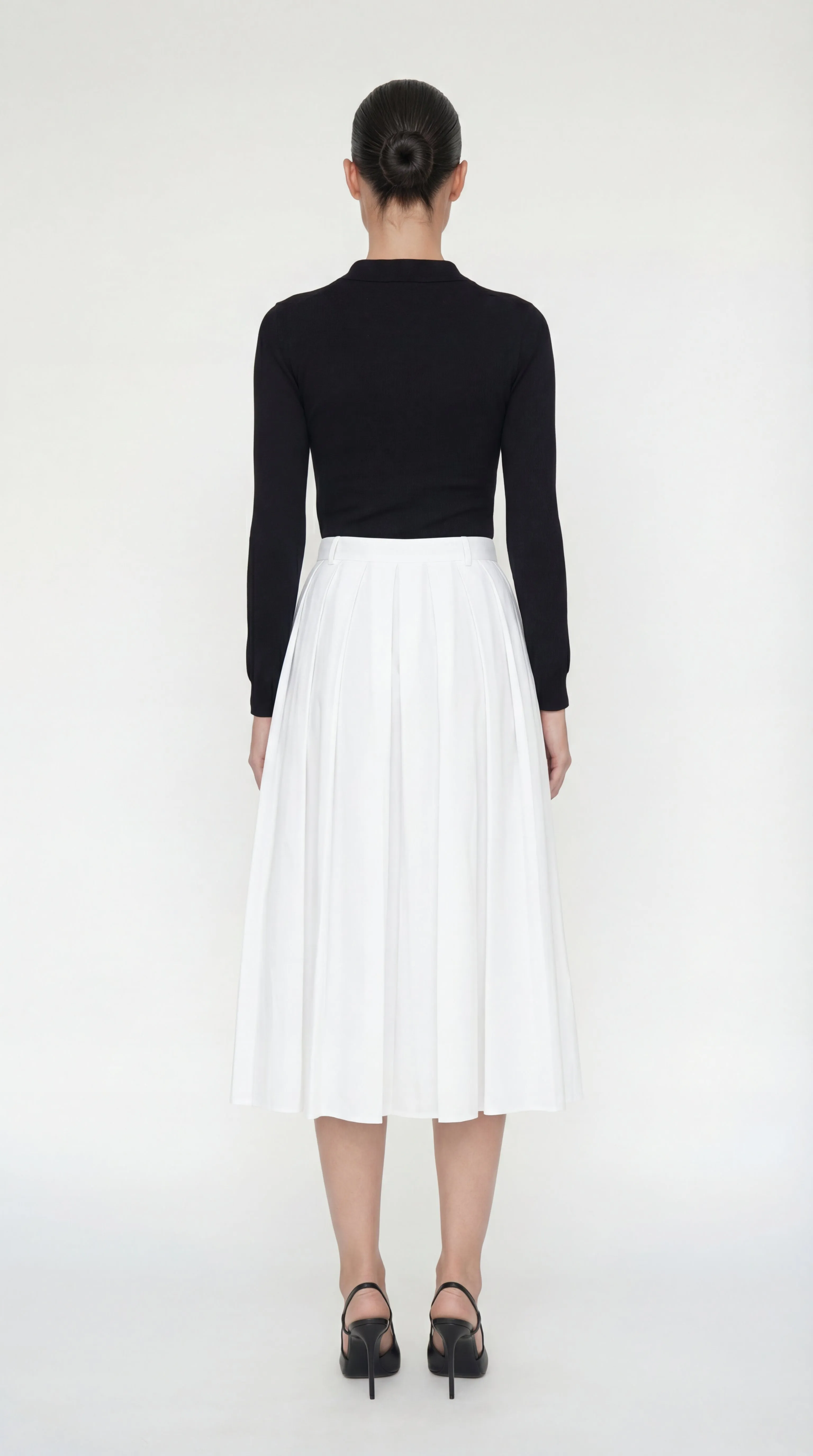 Sonia Polo Midi Dress With Pleated Skirt sold by Folklore Shop product image thumbnail 4