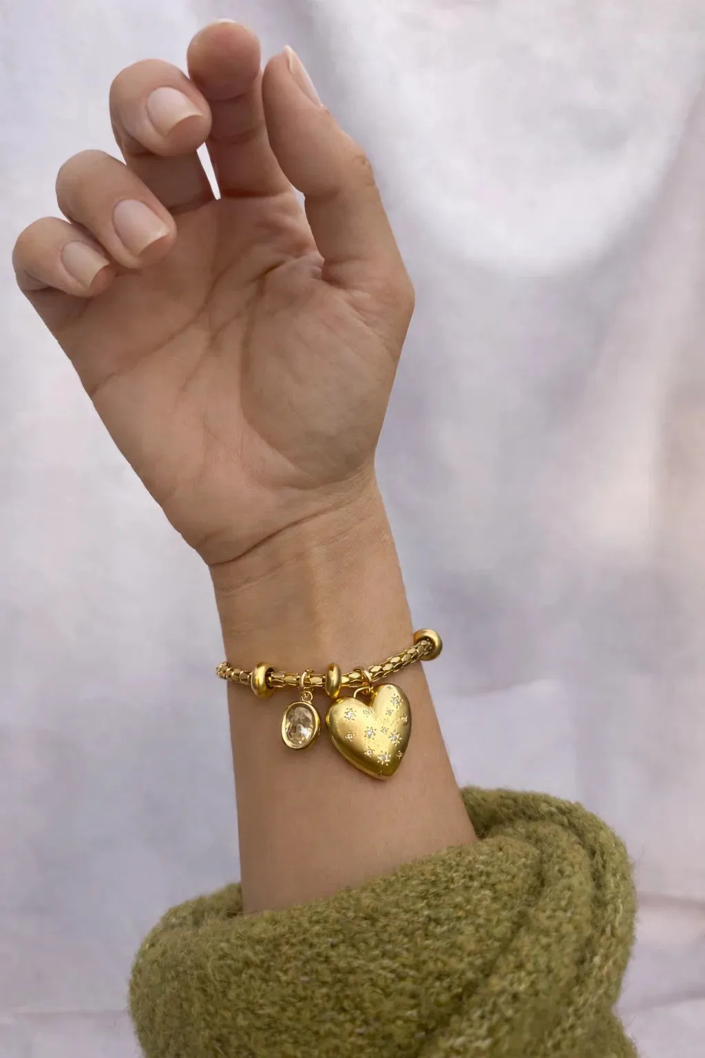 Starlight Heart Bracelet sold by Folklore Shop product image thumbnail 2