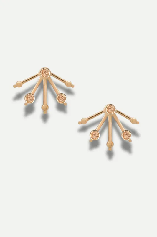 Constellation Ear Jacket Earrings made by Folklore Shop