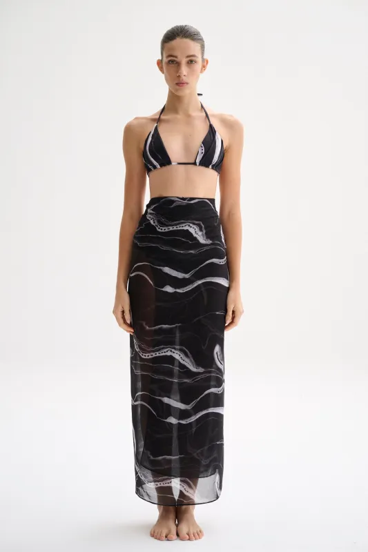 Pareo Print Skirt made by Folklore Shop